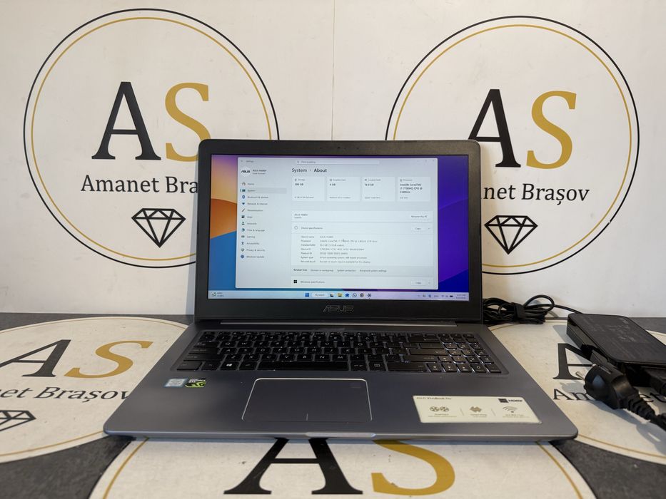 Laptop Asus VivoBook Pro N580V i7 16Gb Ram 512Gb