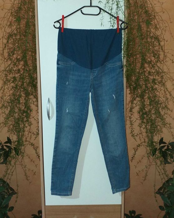 Дънки за бременни / Super skinny fit / H&M