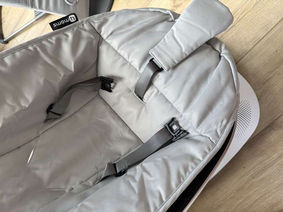 Бебешка люлка 4moms mamaRoo 5 Grey + Възглавничка за новородено
