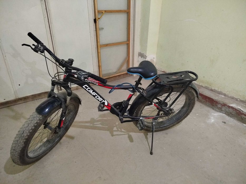 Велосипед с широкими колесами