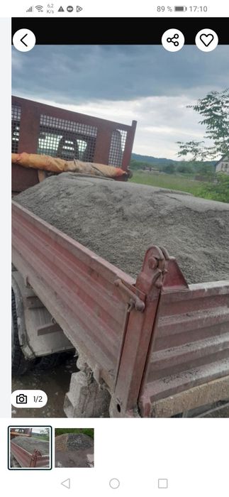 Nisip balastru piatra sparta