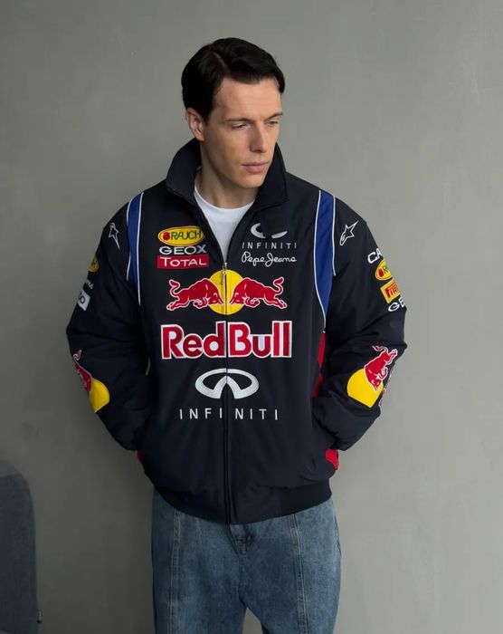 Куртка гоночнаяRed Bull  Тёплая Моточерепаха в Подарок