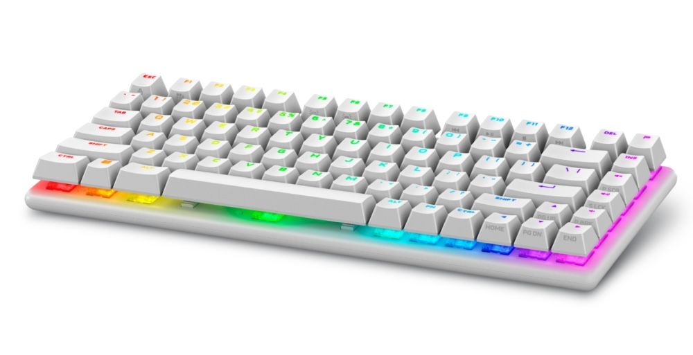 Alienware Pro Wireless Gaming Keyboard, Lunar Light 75%