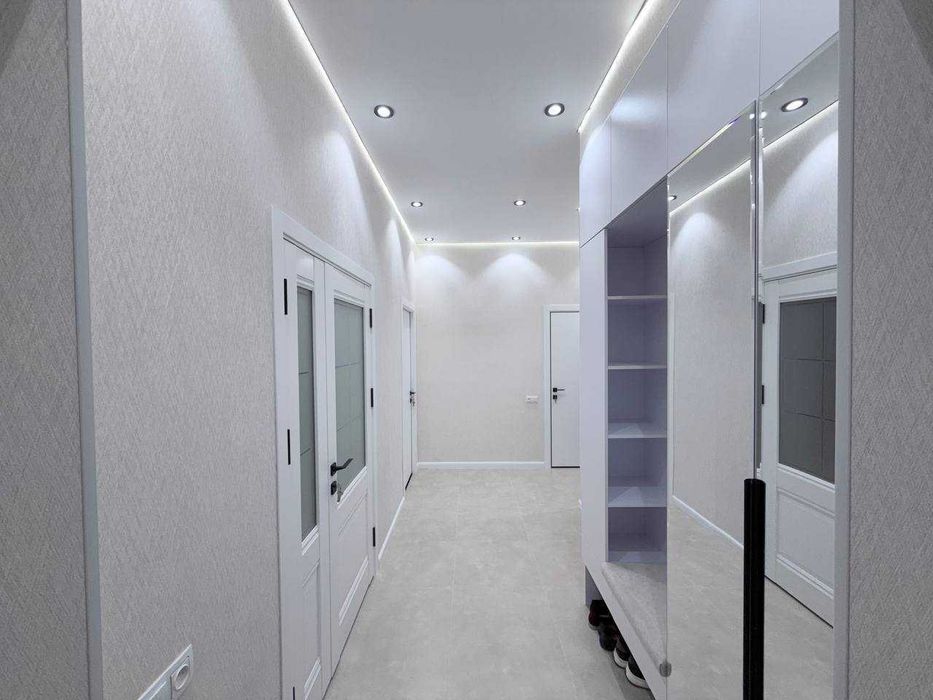 2-комнатная квартира, 69 м², евроремонт — аренда