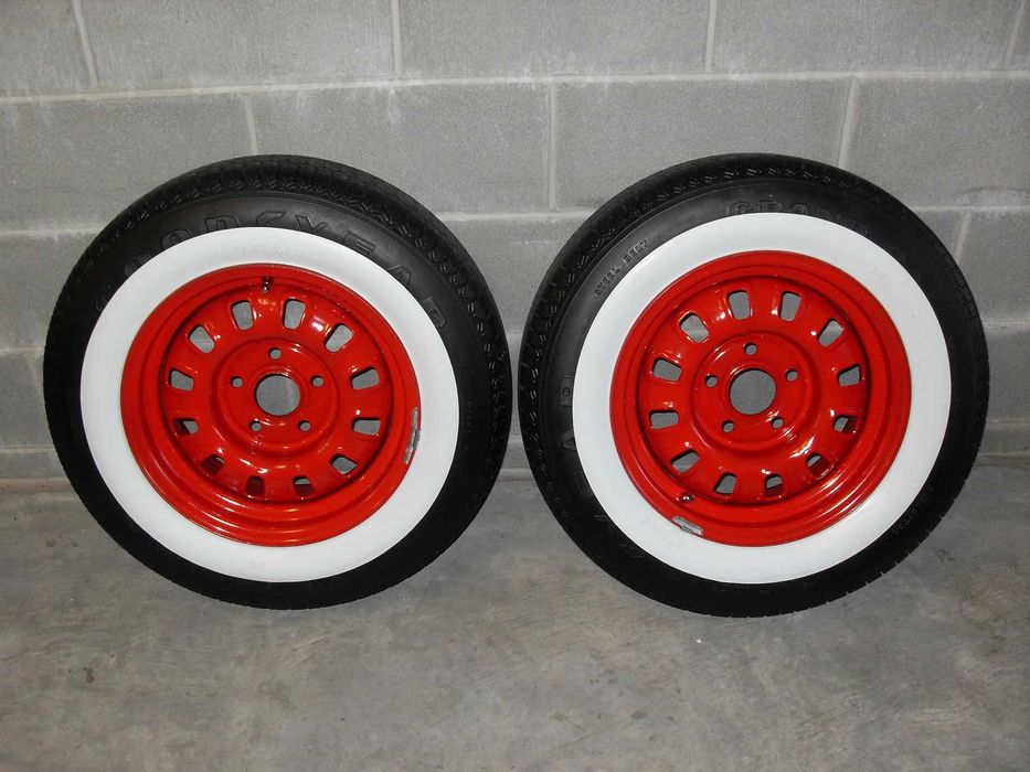 Insert anvelope white wall whitewall bandou anvelope 13" 14"