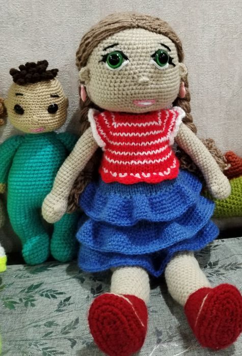 Вязанные качественные игрушки