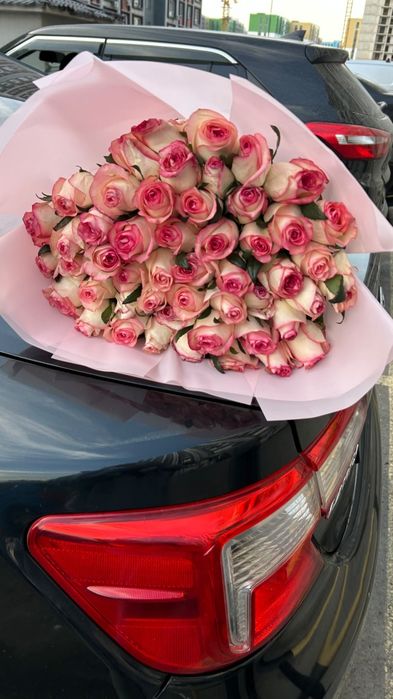 Букет цветов 51штук