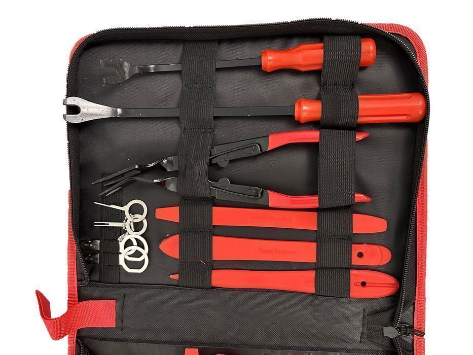 Trusa demontat radio si tapiterii cleme auto 20 piese gebo tools