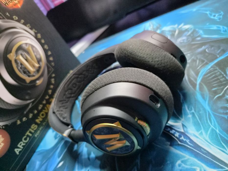 Безжични слушалки SteelSeries Arctis Nova 7 World of Warcraft