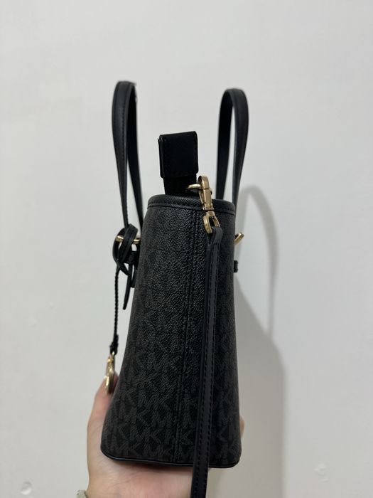 Michael Kors сумка тоут, канвас черный