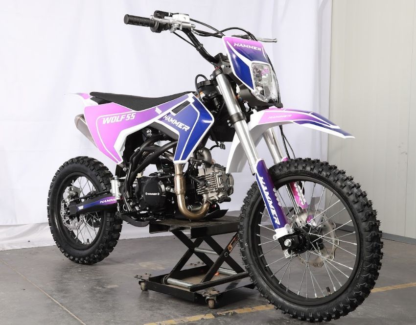 Питбайк HAMMER WOLF55 150cc Доставка в россию..