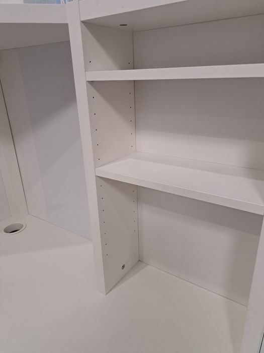 Стол компьютерный белый угловой