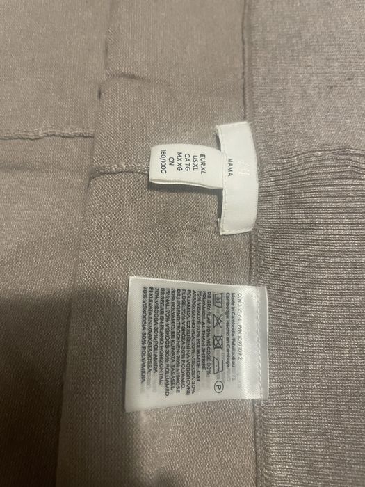 МАМА Плетен панталон за бременни h&m, размер XL