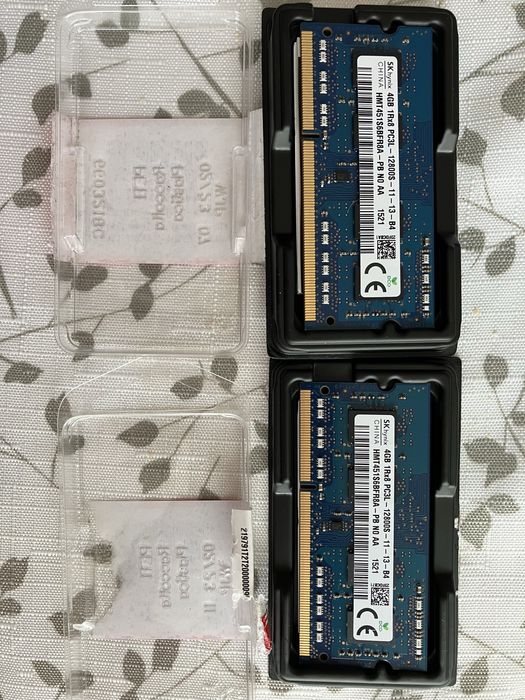 Памет 4GB PC3L 12800S за лаптоп - 2 броя