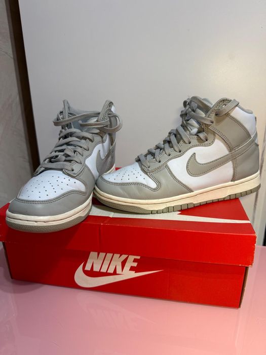 Vand Nike Dunk High ,,Blue tint” Smoke grey
