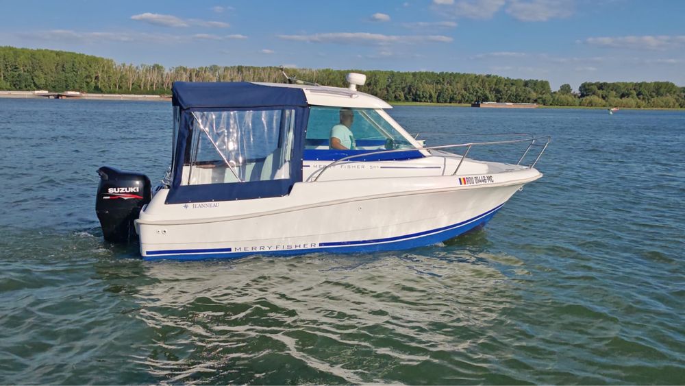 Barca Jeanneau Merry Fisher 585 / Suzuki 140 cp / Peridoc 1000kg