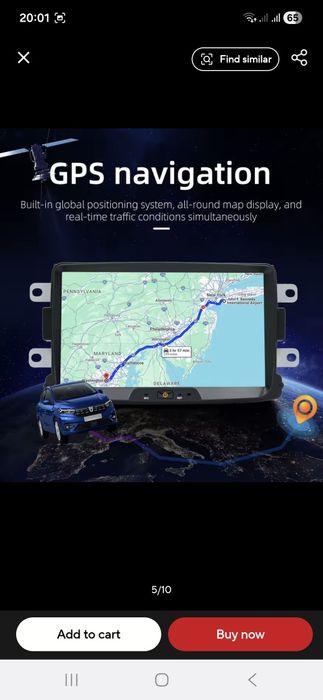 Navigatie Android Dacia Duster,Logan,Lodgy,Sandero,Captur,SimbolDokker
