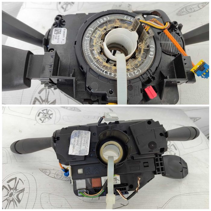 Ansamblu manete comenzi volan + spiră Peugeot 208 I 98030392ZD 2013 / [2012-2019] / (5B3)