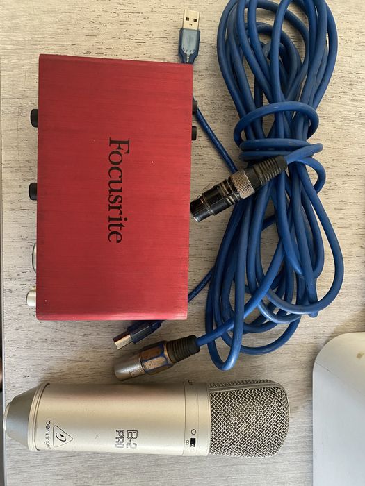 Behringer b2 pro va Zvukavoy karta arzon narxda