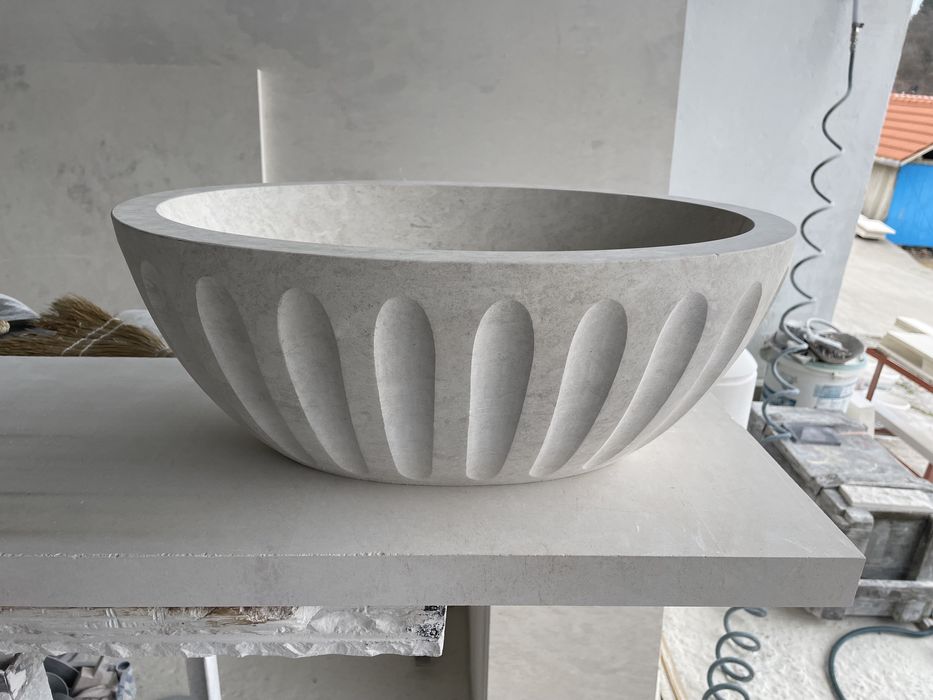 Каменна мивка варовик