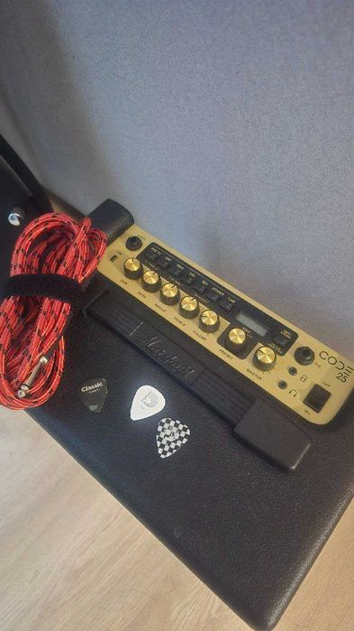 Schecter C-6 Deluxe SBK Satin + Комбоусилитель Marshall CODE25-E