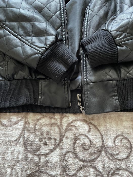 Мъжко кожено яке L