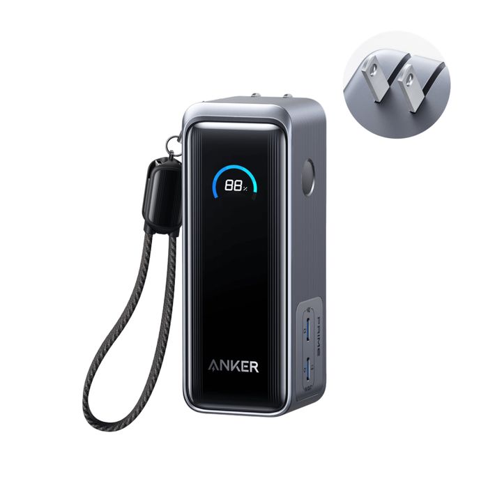 Power bank Anker prime 65w 9.6k mah повер банк Anker Gan