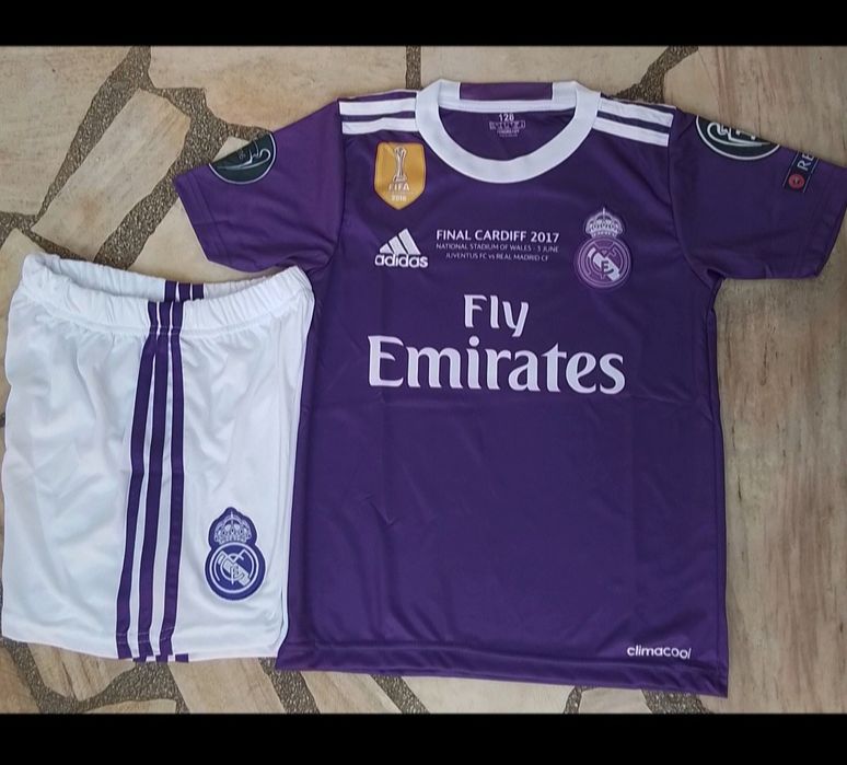 CR7  детско юношески футболни екипи РЕТРО екипи REAL Madrid