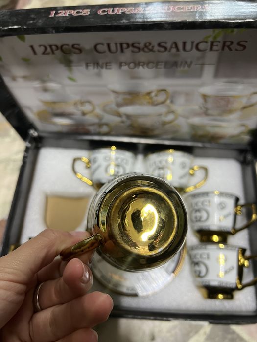 set de 6 cesti si farfurii