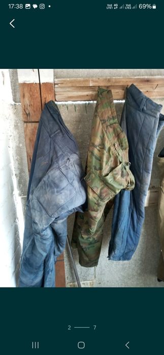 Ватные штаный разные. .