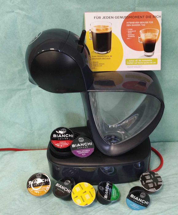 Кафемашина с гаранция 1 година NESCAFÉ® Dolce Gusto Krups Infinissima.Black