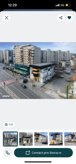 Cladire emblematica/spatiu comercial de inchiriat magazin Onix Centru Civic Brasov