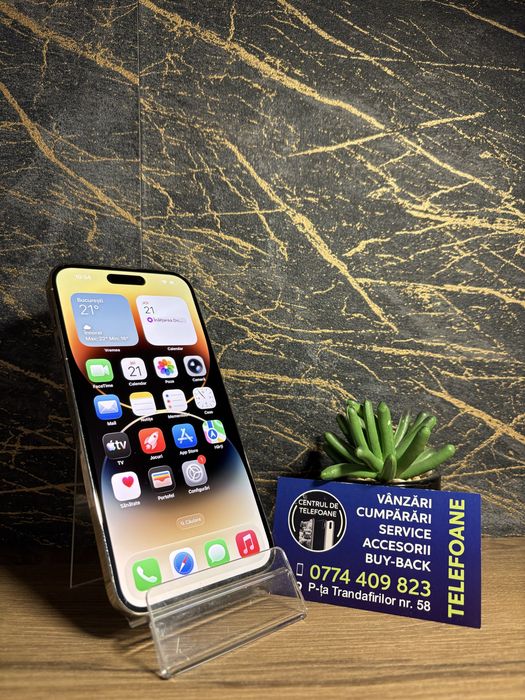 IPhone 14 Pro Max/256GB /Garantie 2Ani Centrul De Telefoane/Rate