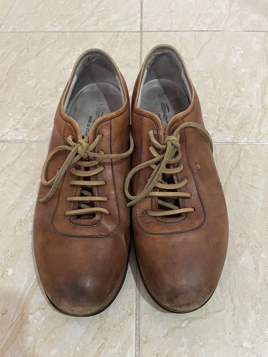 Итальянские борсовки и португальские туфли б/у 45-размера