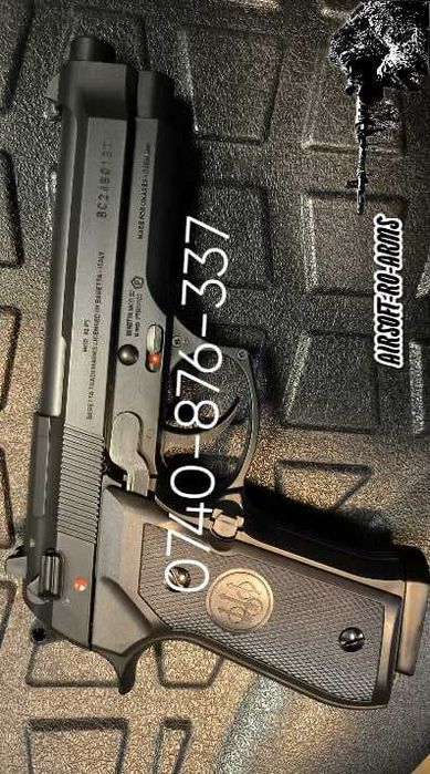 Pistol Airsoft Beretta 90two# Cal 6mm# Full Metal# Foarte Puternic