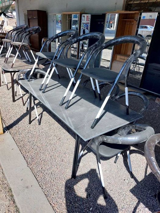 Темир стол стул с цеха