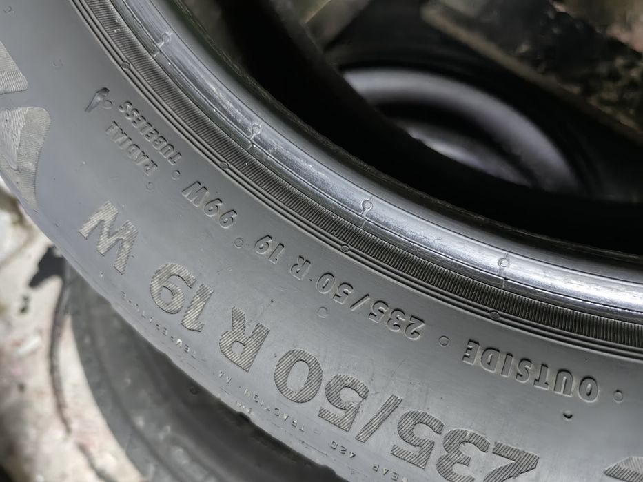 4buc 235/50R19 Continental 2023-20 stare foarte buna