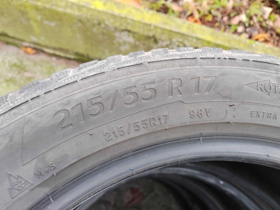 215/55/17 4бр.Michelin Зимни гуми