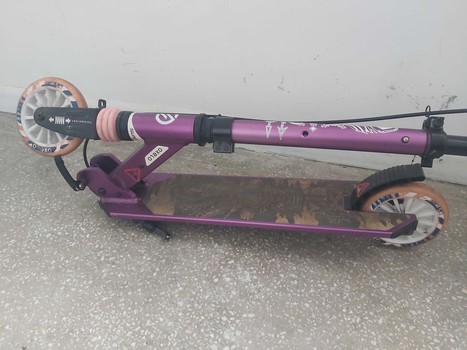 Trotineta Oxelo clasica dimensiune (medie pt copii)