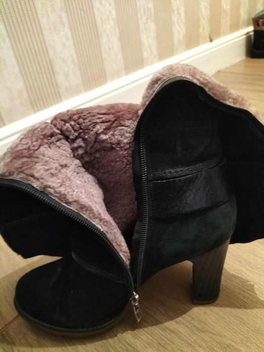 Сапожки зимние стильные