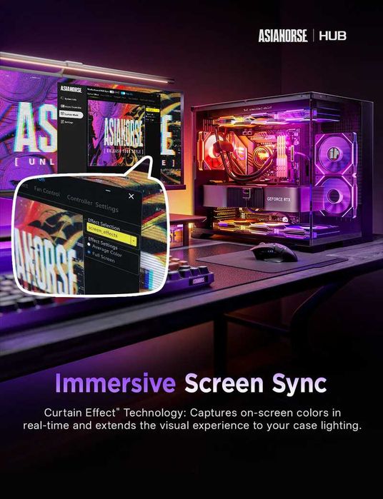 ARGB хаб AsiaHorse UMBRA ARGB PWM с USB подключением