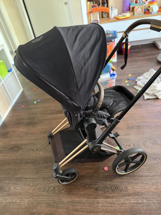 Продам коляску Cybex Priam 4 Rose Gold