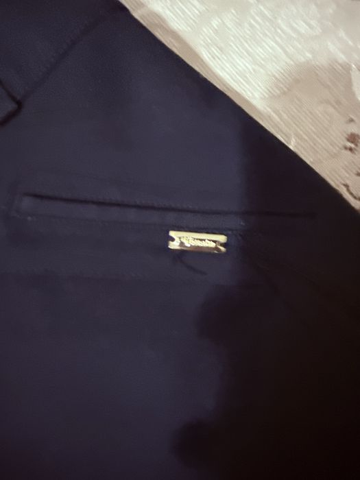 Юбка лен eq moda шоколад