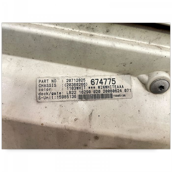 20360266 Grila, sus VOLVO FH12, FH16, NH12, FH, VNL780 (1993-2014) VOLVO