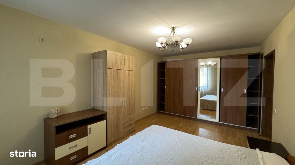 Apartament 2 camere, et. 1, CT, 60 mp, zona Ciuperca