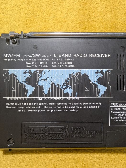 Radio Vintega - TEC Sound 119 MW / FM / SW