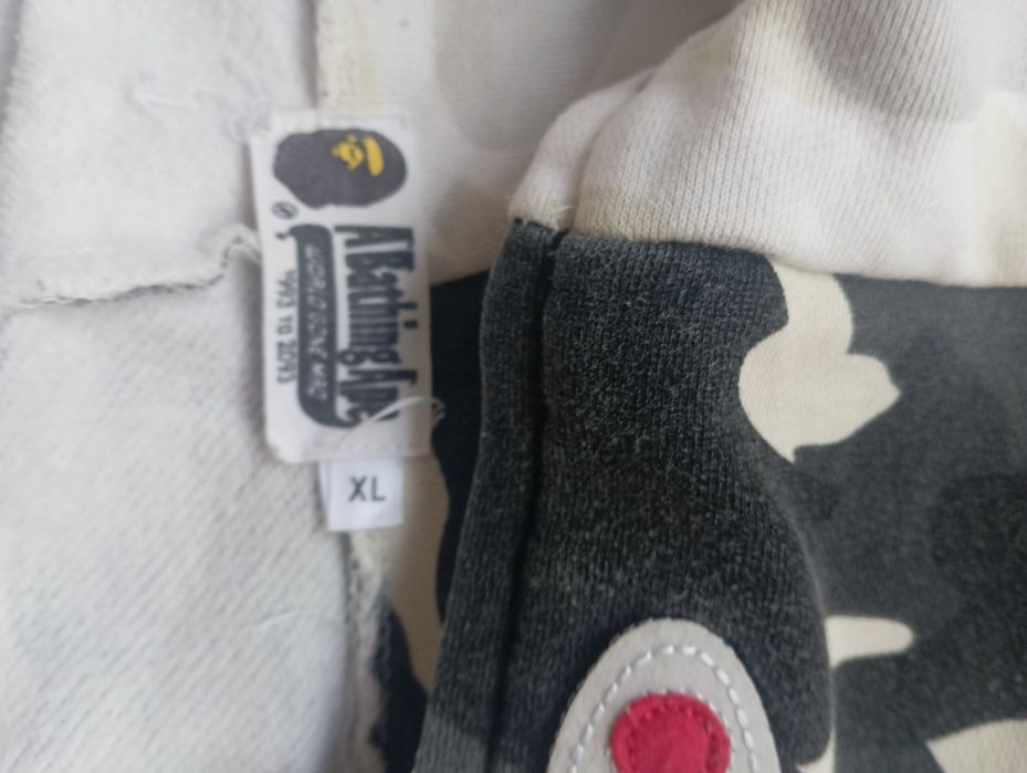 Bape zip hoodie men
