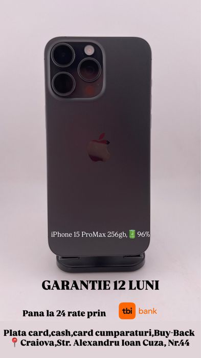 iPhone 15 ProMax 256gb,96% |•| G Store Mobile
