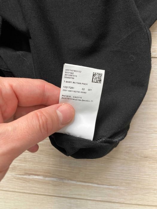 Hugo Boss Twin Pack мъжка черна тениска размер S
