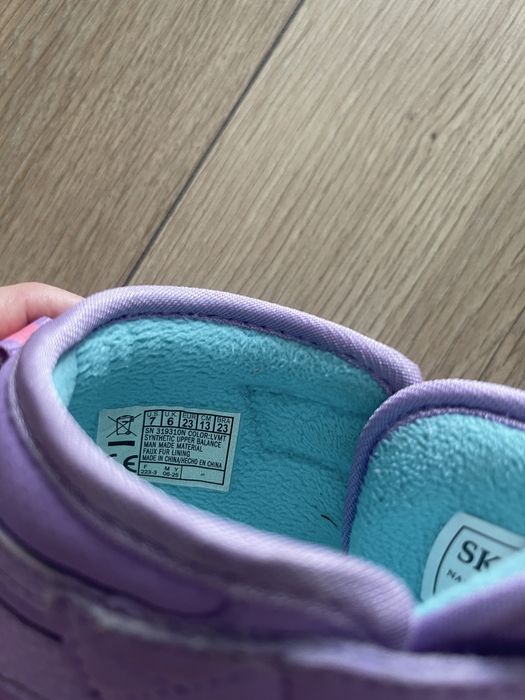 Skechers, Непромокаеми боти с LED светлини, Лавандула/Лилав